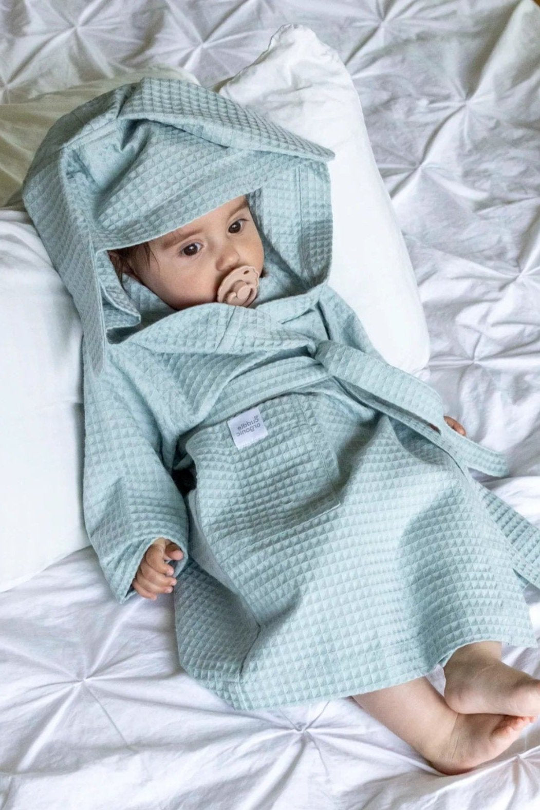 Babybademantel Hase (9-24 Monate)