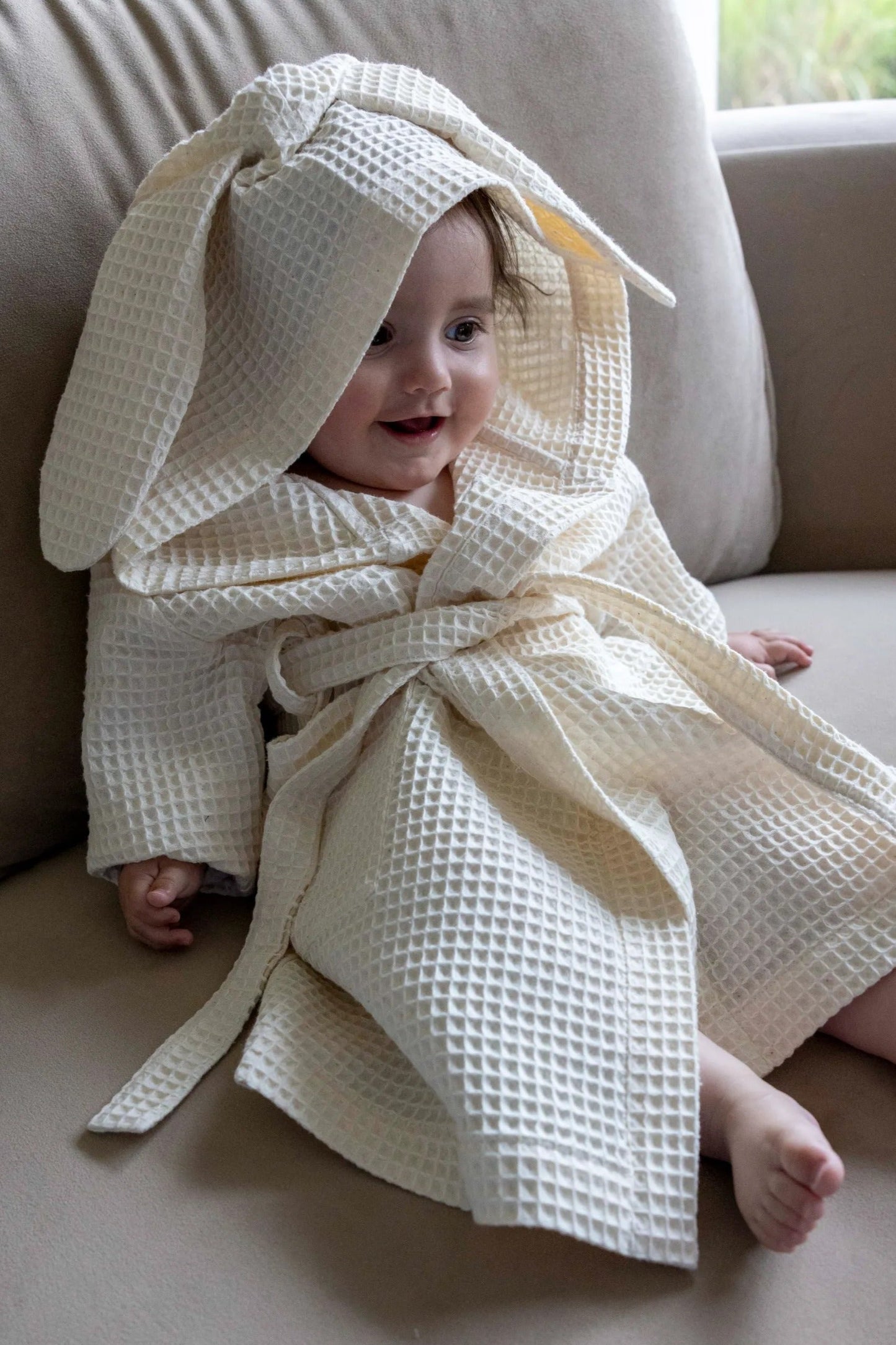 Babybademantel Hase (9-24 Monate)