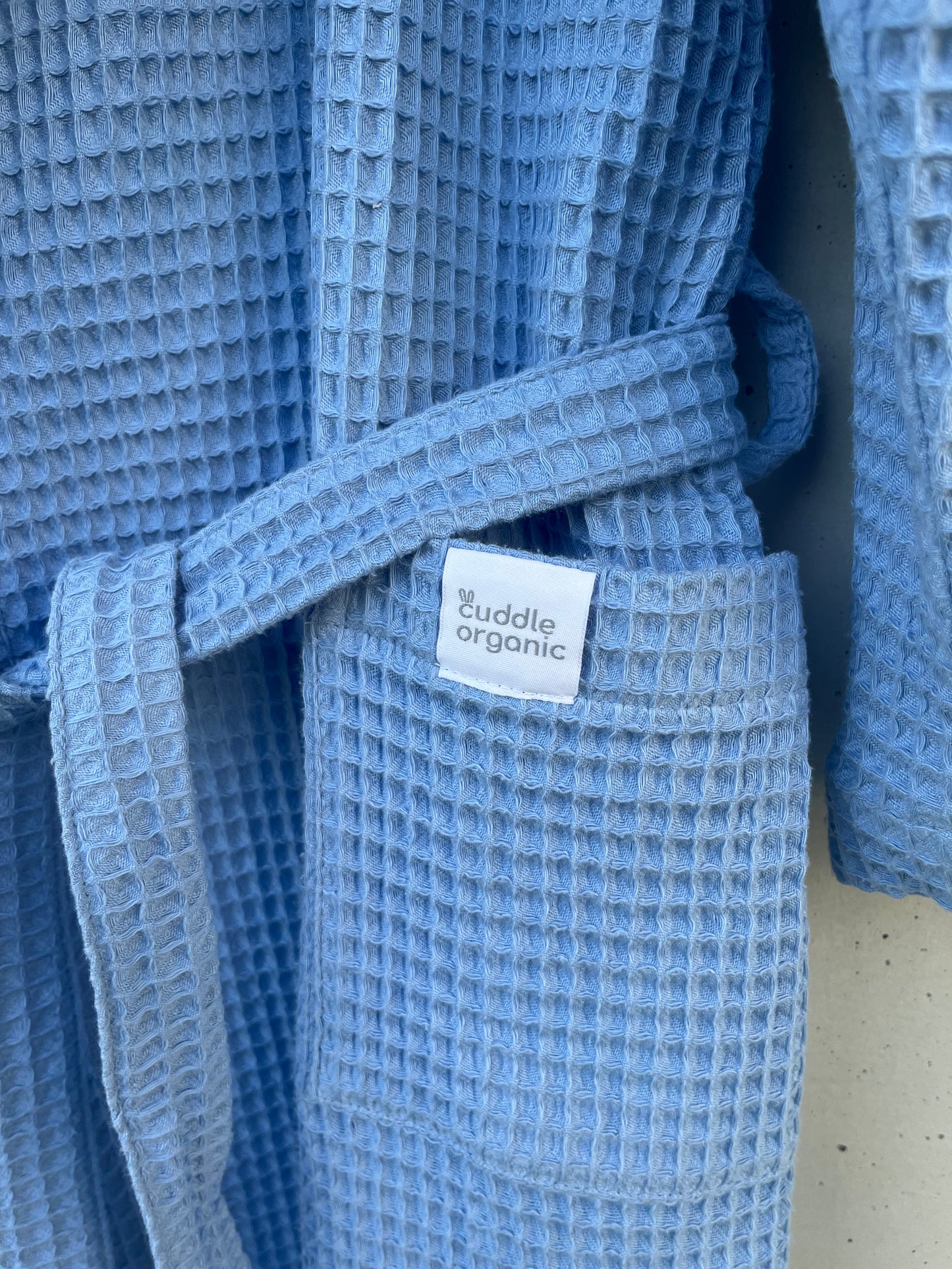 Bademantel & Handtuch Set - Blau