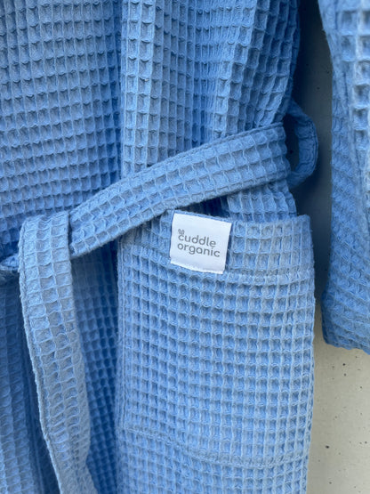 Bademantel & Handtuch Set - Blau