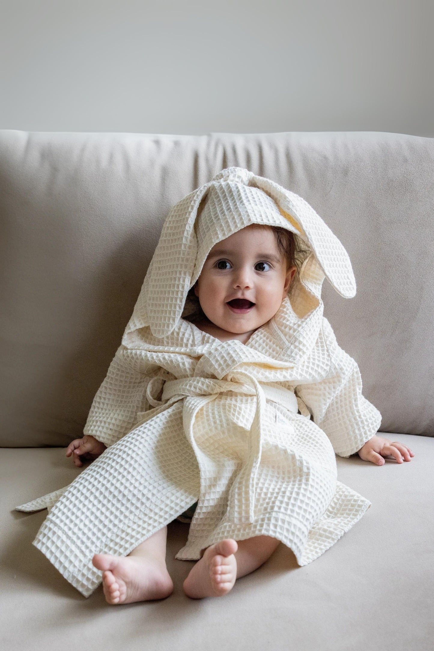 Babybademantel Hase (9-24 Monate)