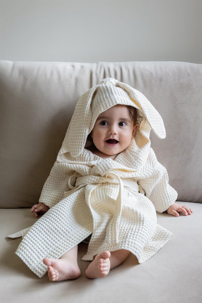 Babybademantel Hase (9-24 Monate)